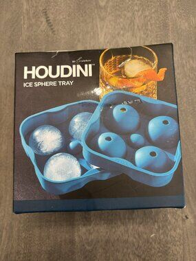 Houdini by Rabbit Ice Sphere Tray-blue NEW